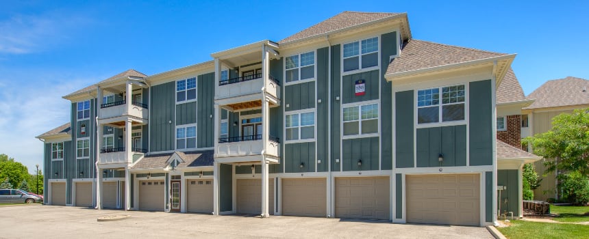 exterior of a Westfield apartment building